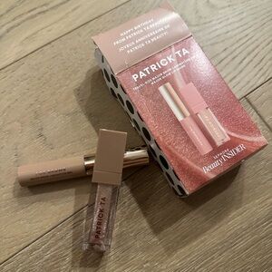 Patrick ta Lip Gloss and brow gel